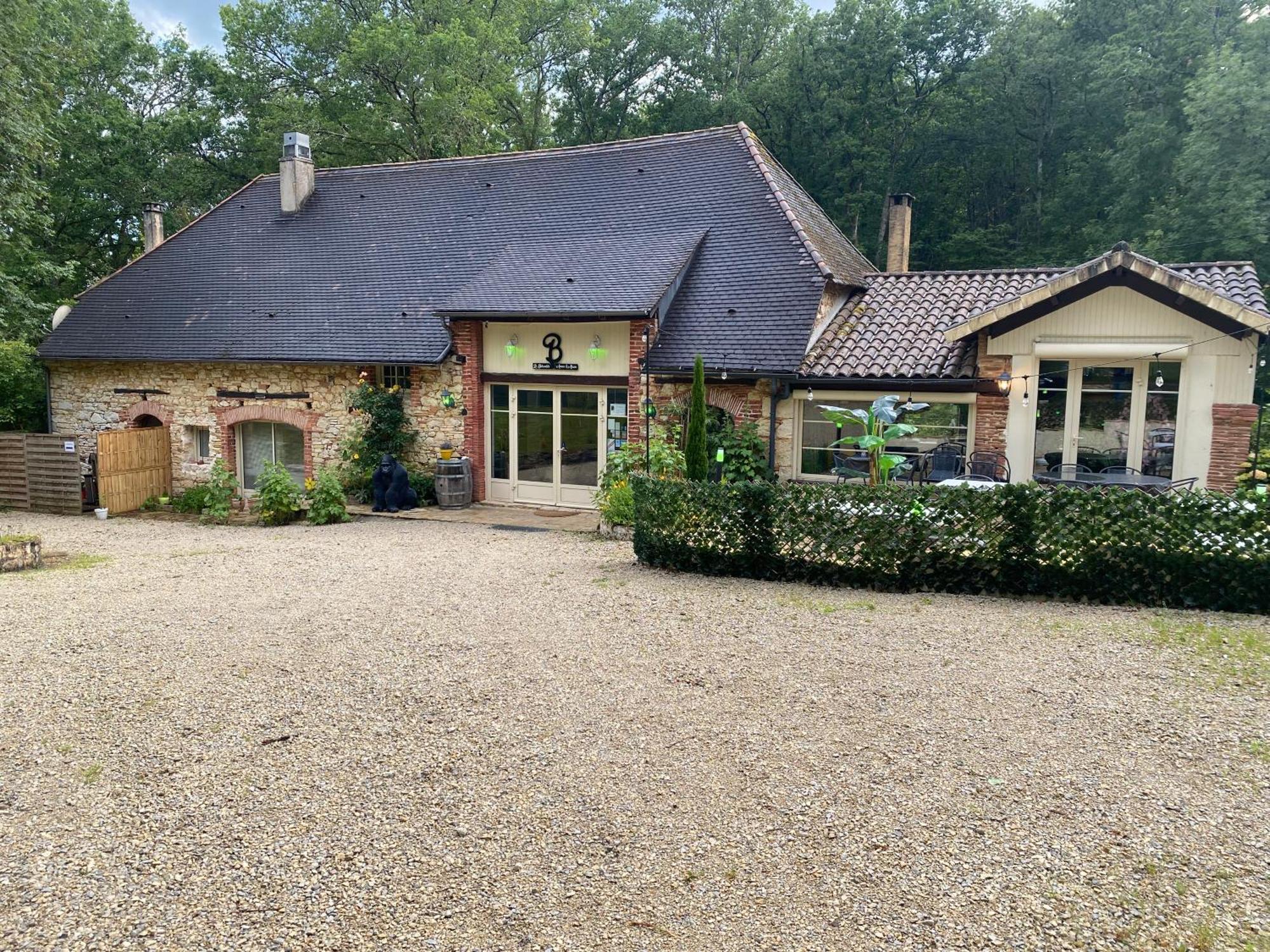Auberge Du Botaniste Boissieres (Lot) Exterior foto